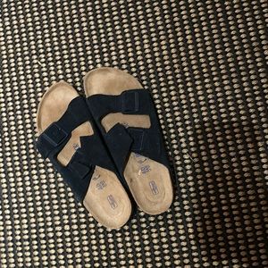 Birkenstock Blue Suede Size 40